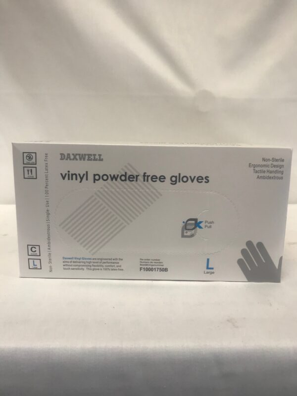 Box Vinyl Large Gloves 100 To The Box