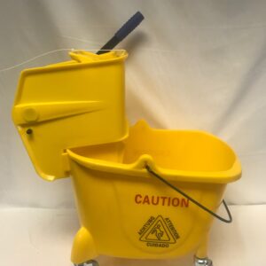 38 QT Yellow Mop Bucket Comb