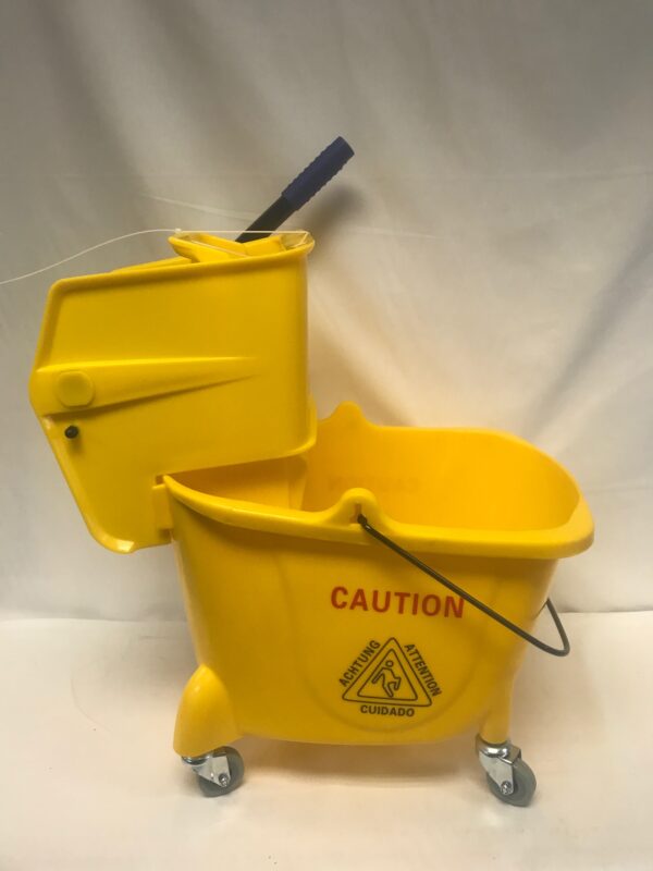 38 QT Yellow Mop Bucket Comb