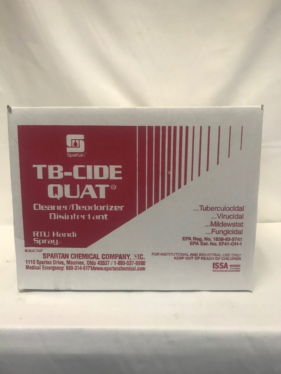 Spartan Tb Cide Quat Disinfectant