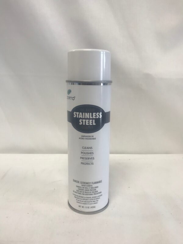 Stainless Steel Cleaner Aerosol 12/15oz Oil Based