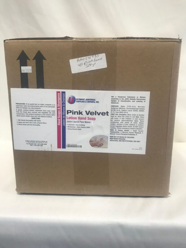 Pink Velvet Lotion Hand Soap, 1 gal, 4 ct