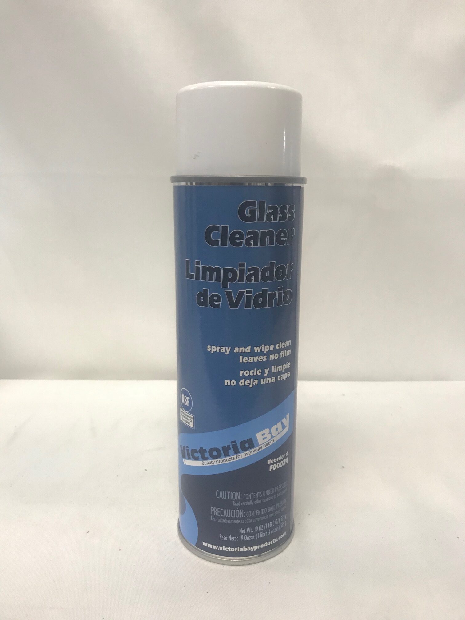 Victoria Bay Glass Cleaner Aerosol 19oz