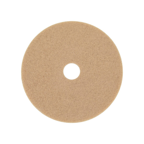 Tan Buffing Pads, 20", 5 ct
