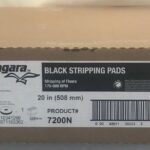 Stripping Pads, Black, 20", 5 ct