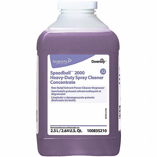 Speedball Power Cleaner & Degreaser, 2.5L, 2 ct